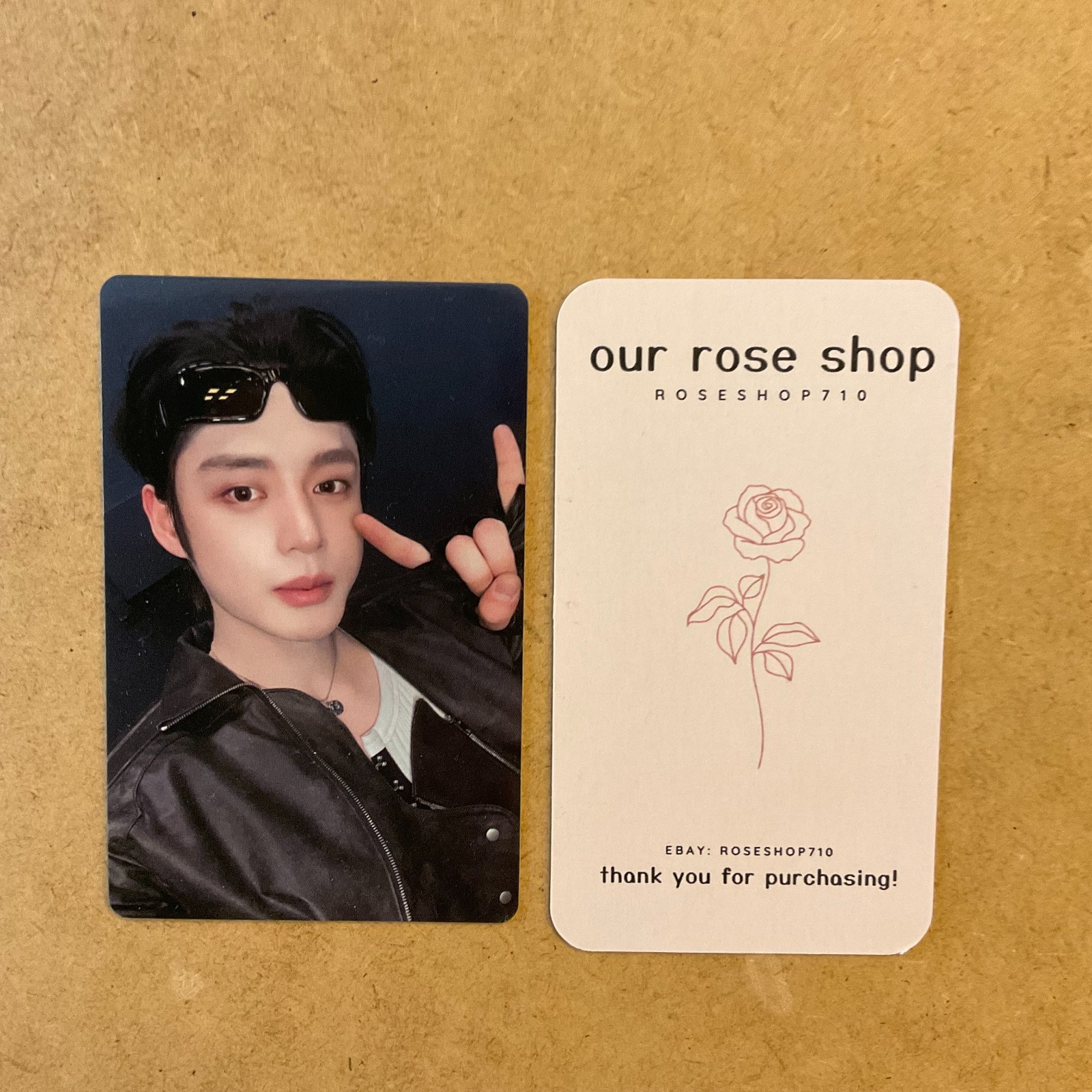 ZB1 Zerobaseone Never Say Never Yizhiyu Fansign CN China Official Photocard LD
