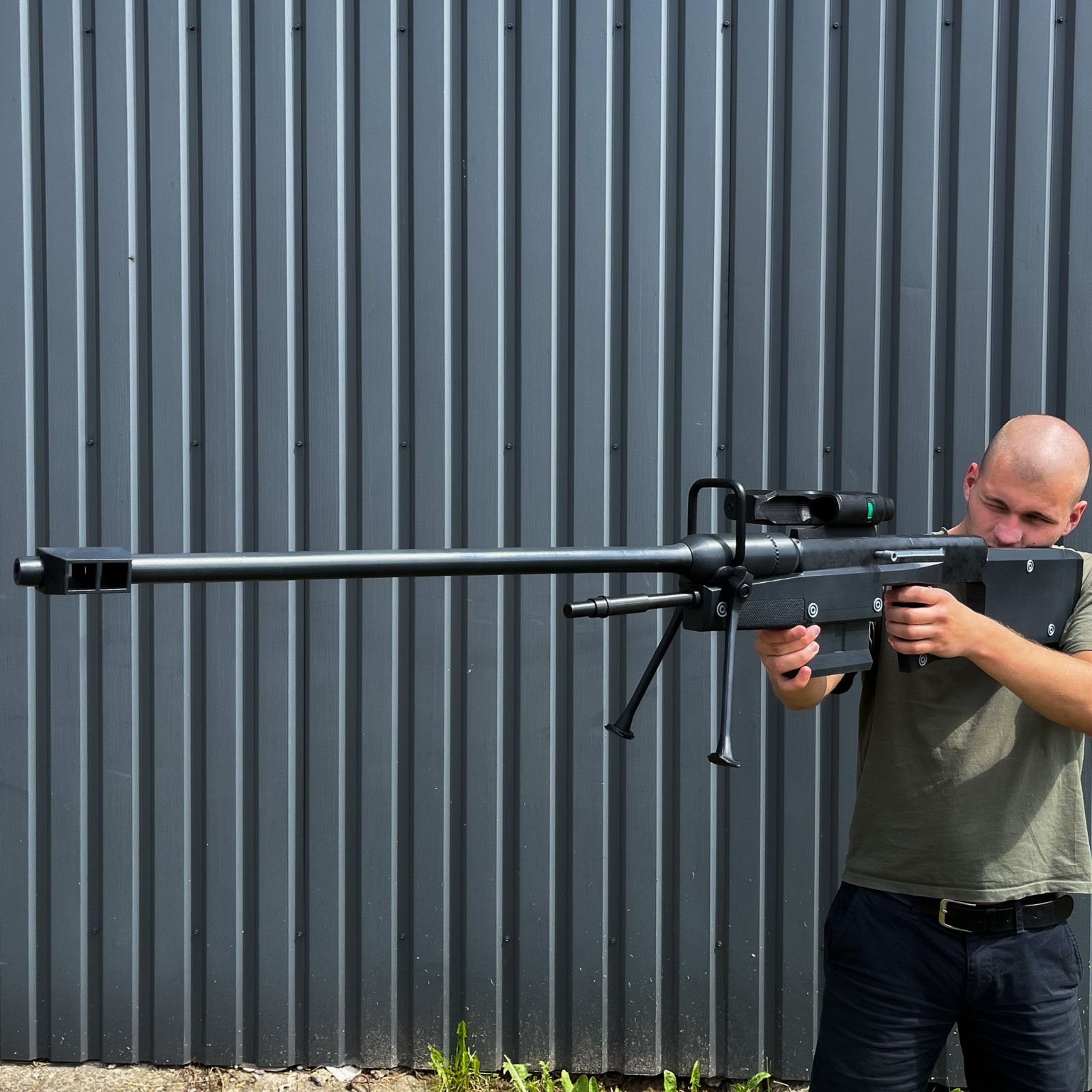 3d printed SRS99C-S2 AM Sniper Rifle Halo Combat Replica Cosplay – Unofficial