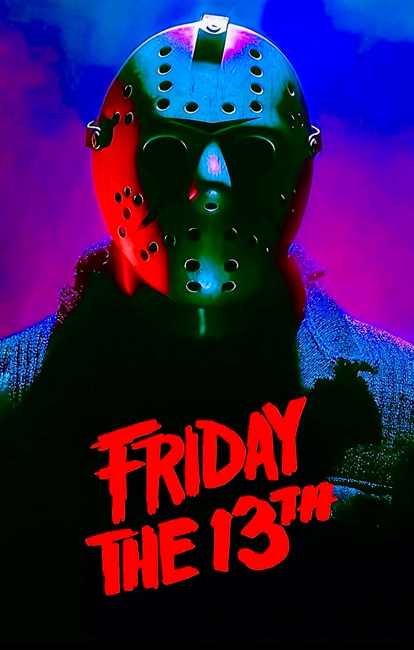 Friday the 13th Retro Movie Poster 11×17
