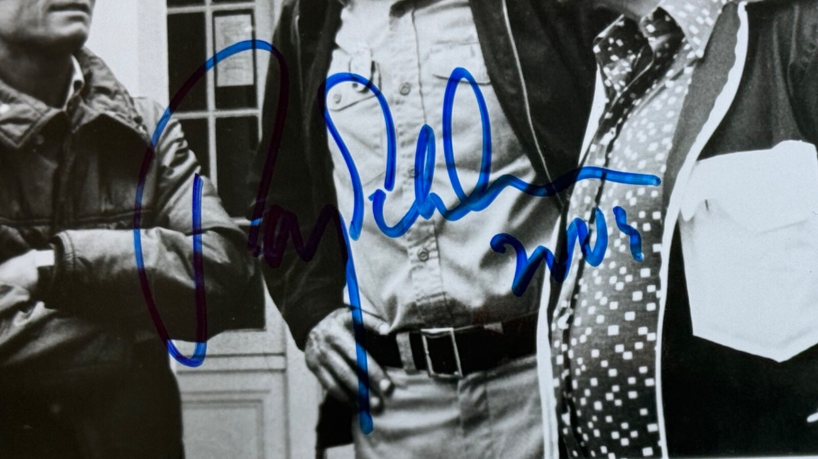 JAWS Roy Scheider Steven Spielberg Zanuck SIGNED Autograph 8×10 Press Still RARE