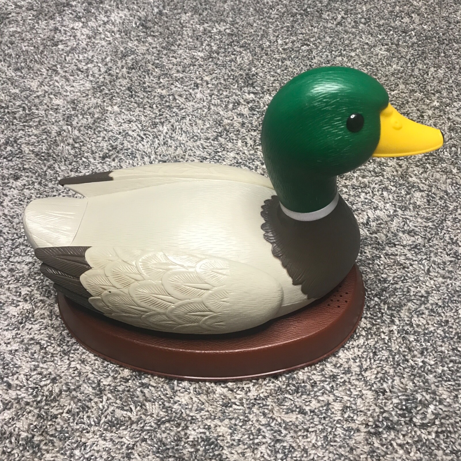 Duck Dynasty Push Button Plastic Talking Mallard Duck Battery Operated Funny