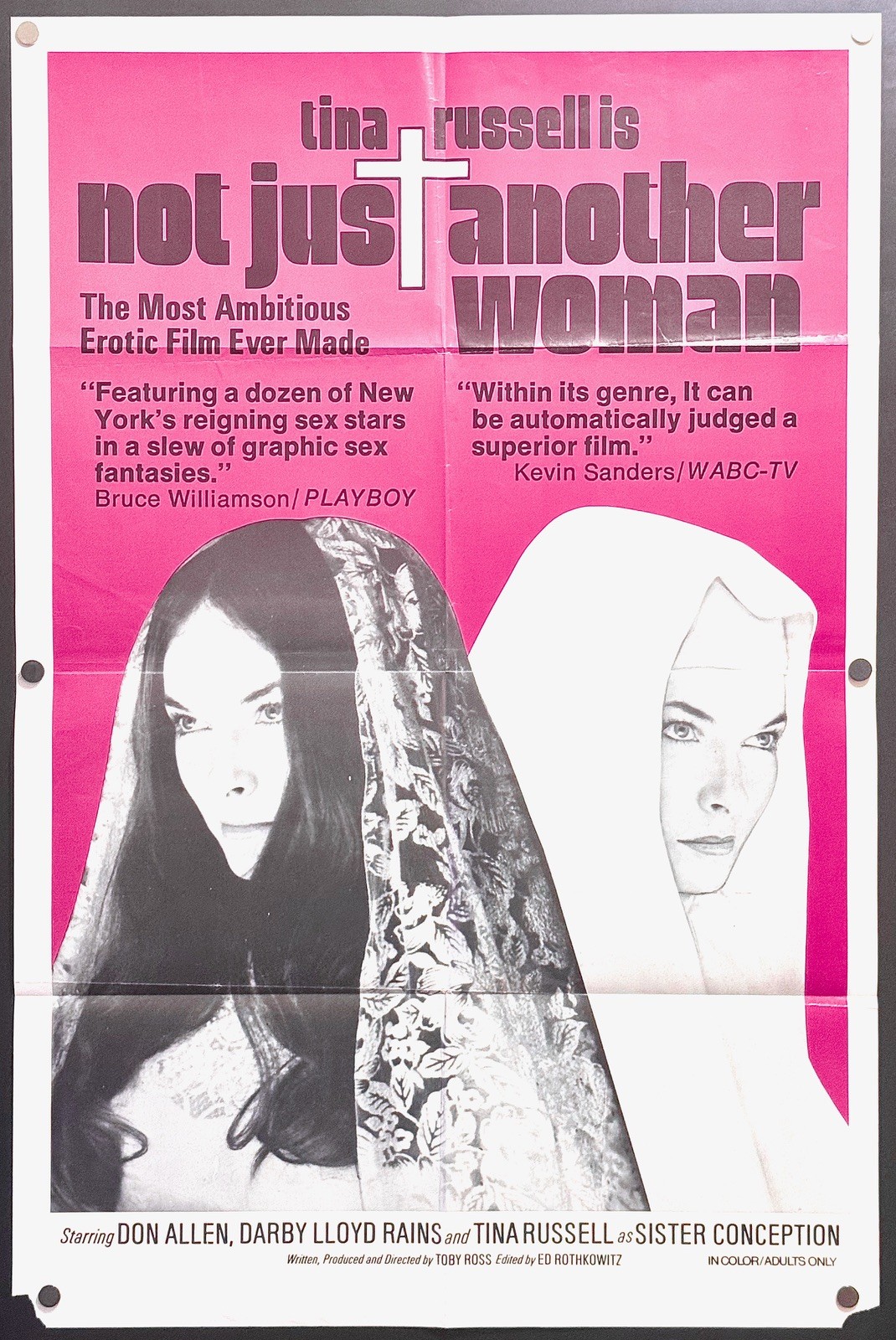 Not Just Another Woman (1974) Original One Sheet Movie Poster – Fine **Adult**