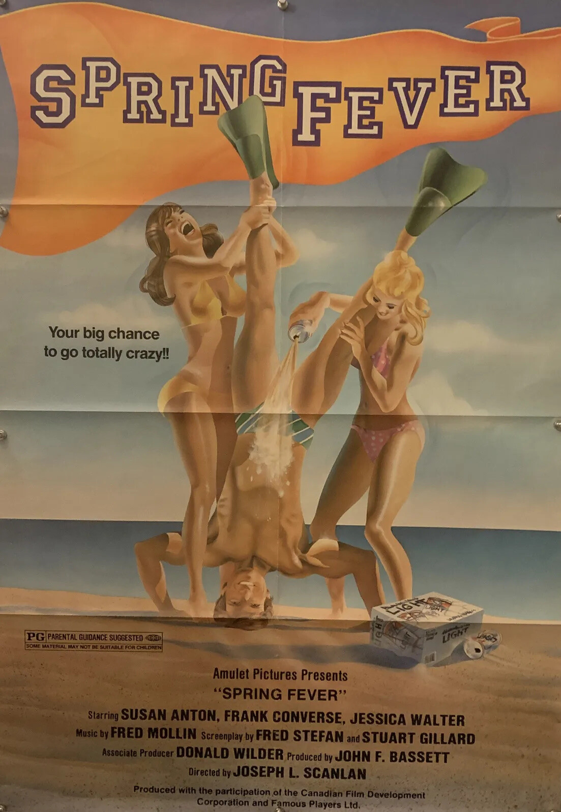 SPRING FEVER Original One Sheet Movie Poster – 1982