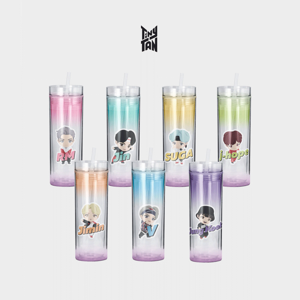 BTS TinyTAN Official Licensed BTS Product Ice Cup Tumbler 11.8 oz – Jimin