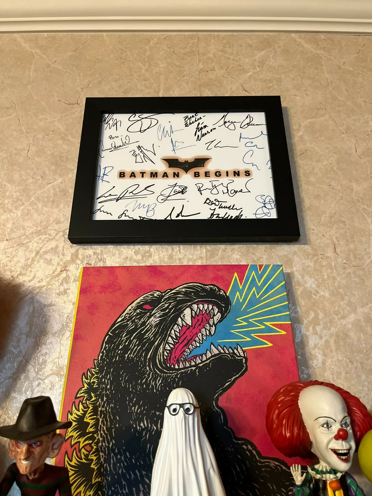 Batman Begins Title Card Cast-Signed- 8.5 x 11- Autograph Reprints