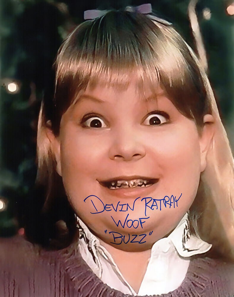 Devin Ratray Signed Home Alone Buzz’s Girlfriend 11×14 Photo w/2-INSC – (SS COA)