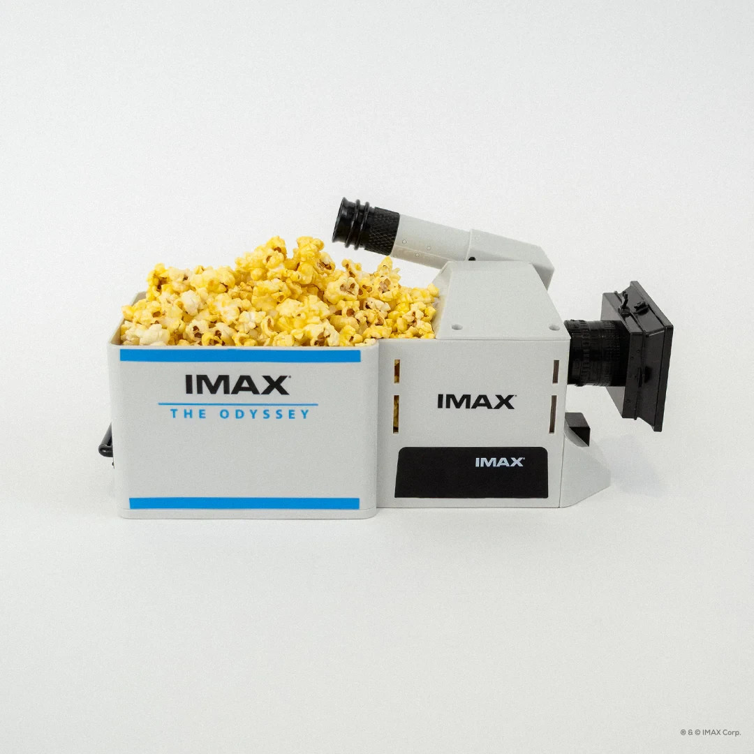 The Odyssey IMAX Film Camera Popcorn Bucket – In Hand!!