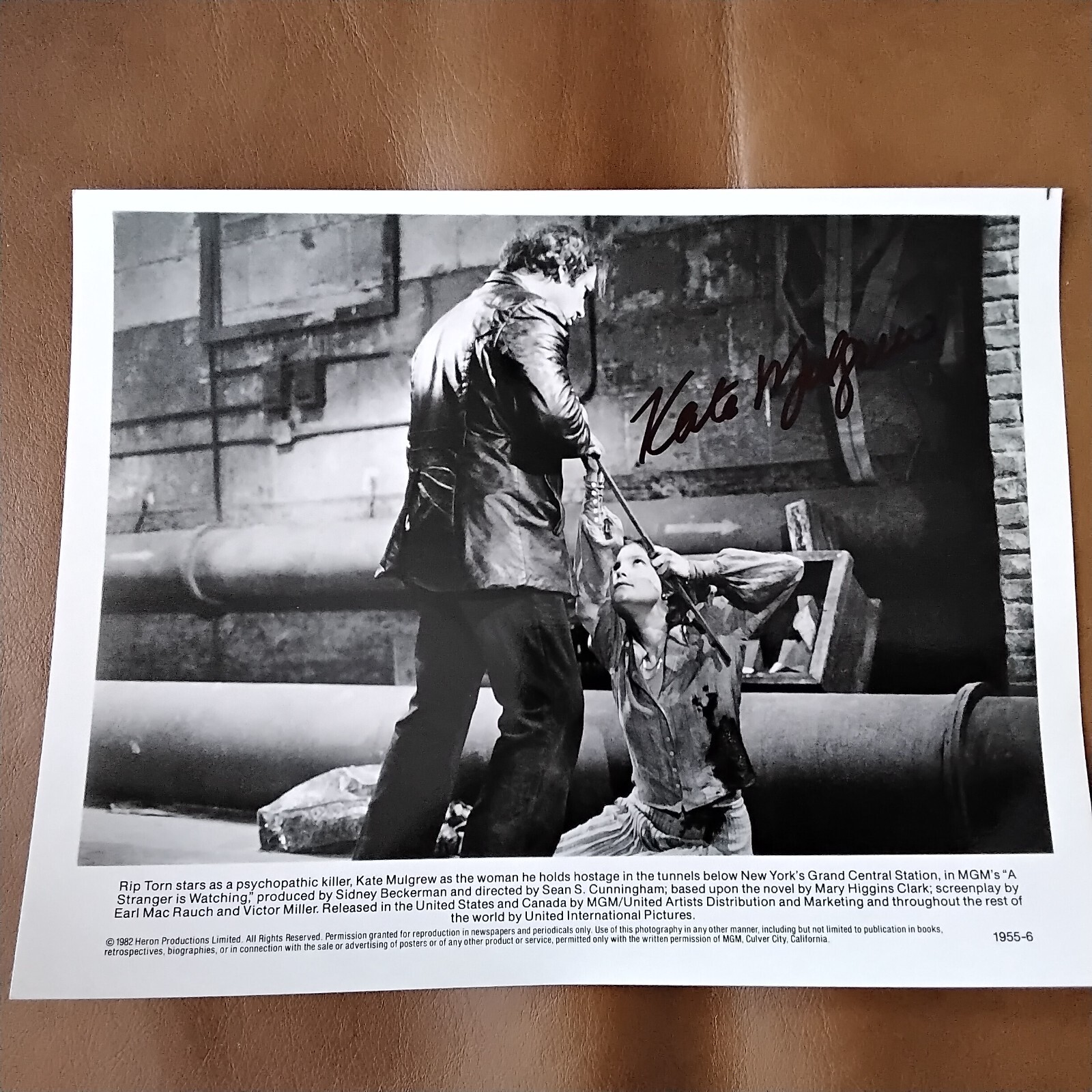 Kate Mulgrew SIGNED 1982 Photo Movie TV Actress Star Trek Orange New Black