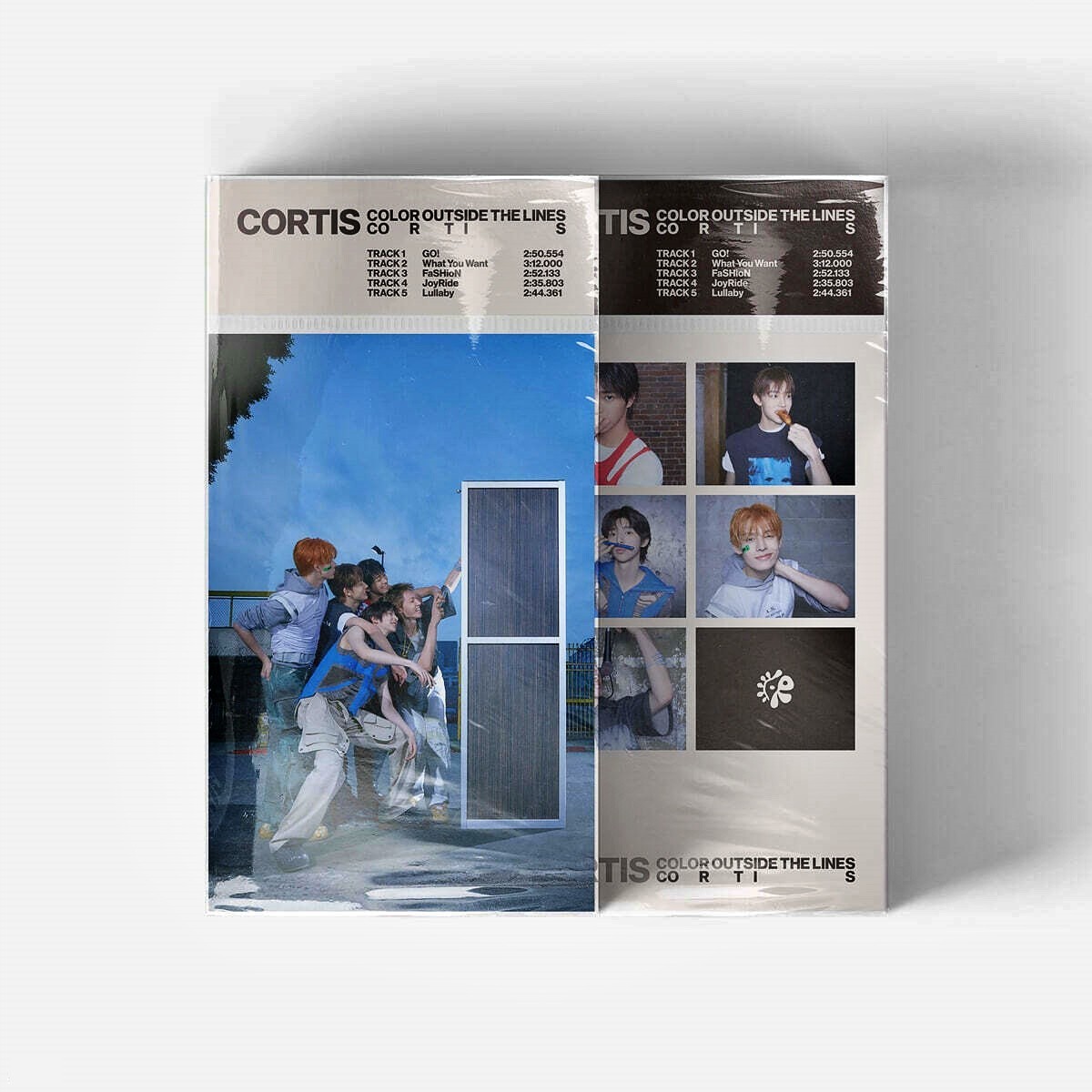CORTIS 1st EP Album [COLOR OUTSIDE THE LINES] Weverse Albums QR Card+Book+P.Card