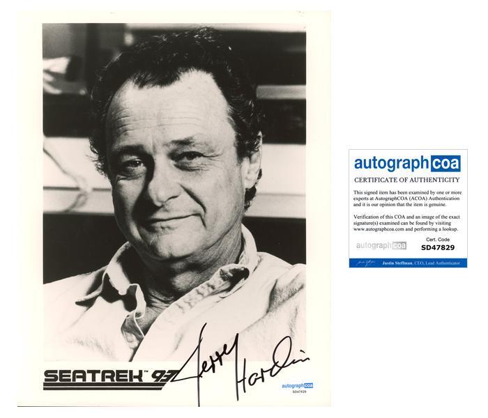 Jerry Hardin “Star Trek: The Next Generation” AUTOGRAPH Signed 8×10 Photo ACOA