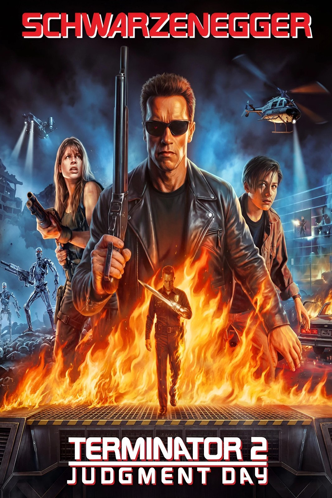 TERMINATOR 2 JUDGEMENT DAY 11″x17″ MOVIE POSTER PRINT #9
