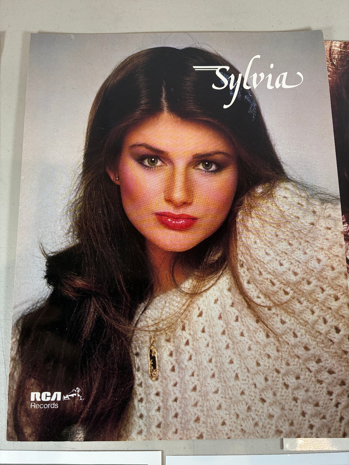 SIGNED RCA Records SYLVIA Hutton Lot of 5 Photos 3 Autographed No CoA Country