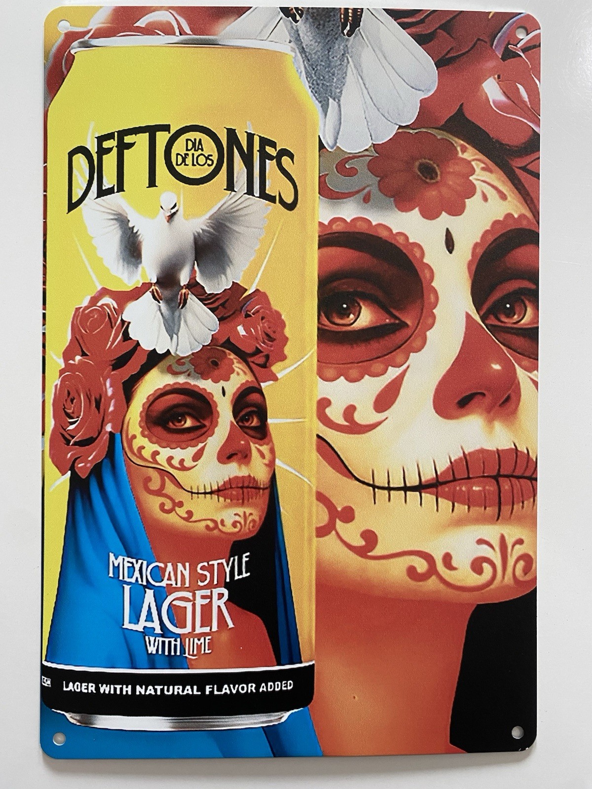 Deftones – Belching Beaver Sign – Dia De Los Muertos – Mexican Lager With Lime