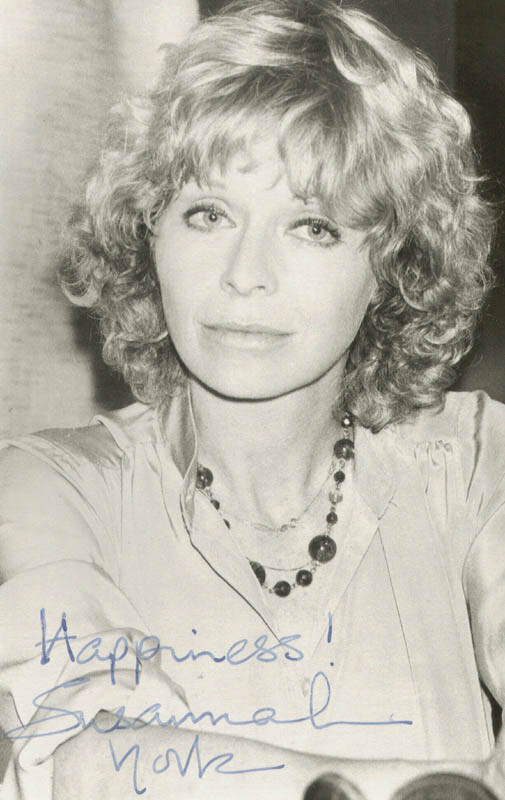 SUSANNAH YORK – AUTOGRAPHED SIGNED PHOTOGRAPH