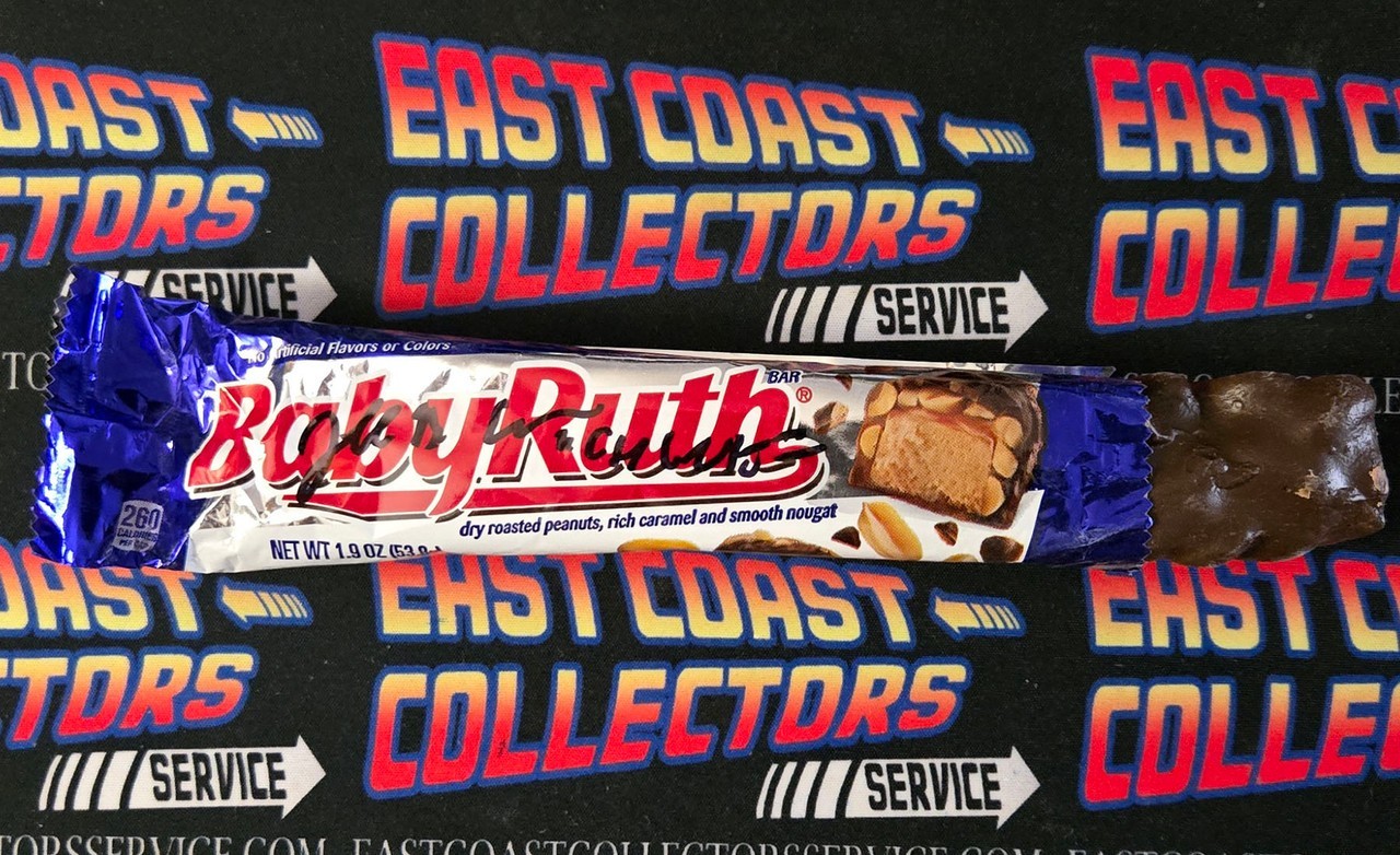 JEFF COHEN Autographed BABY RUTH PROP CANDY Beckett Hologram COA CHUNK Movies