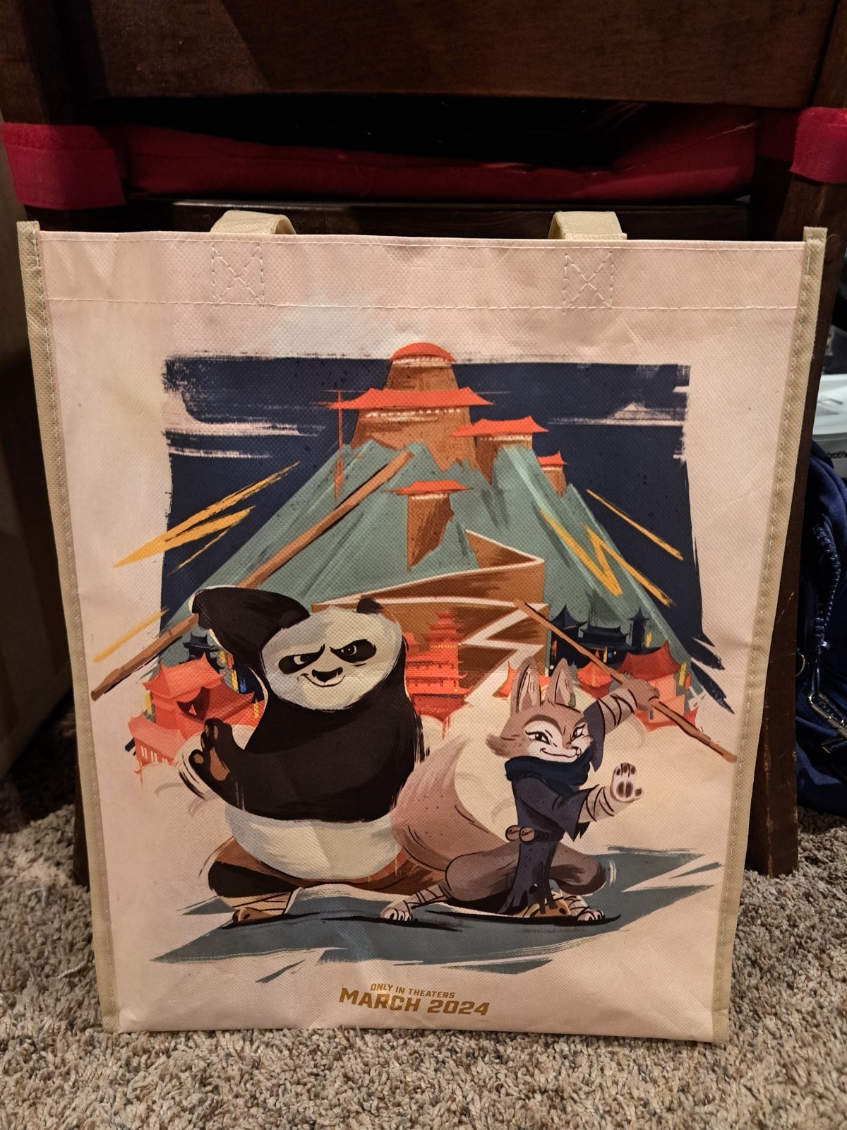 Kung Fu Panda 4 – Movie Promotional Tote Bag
