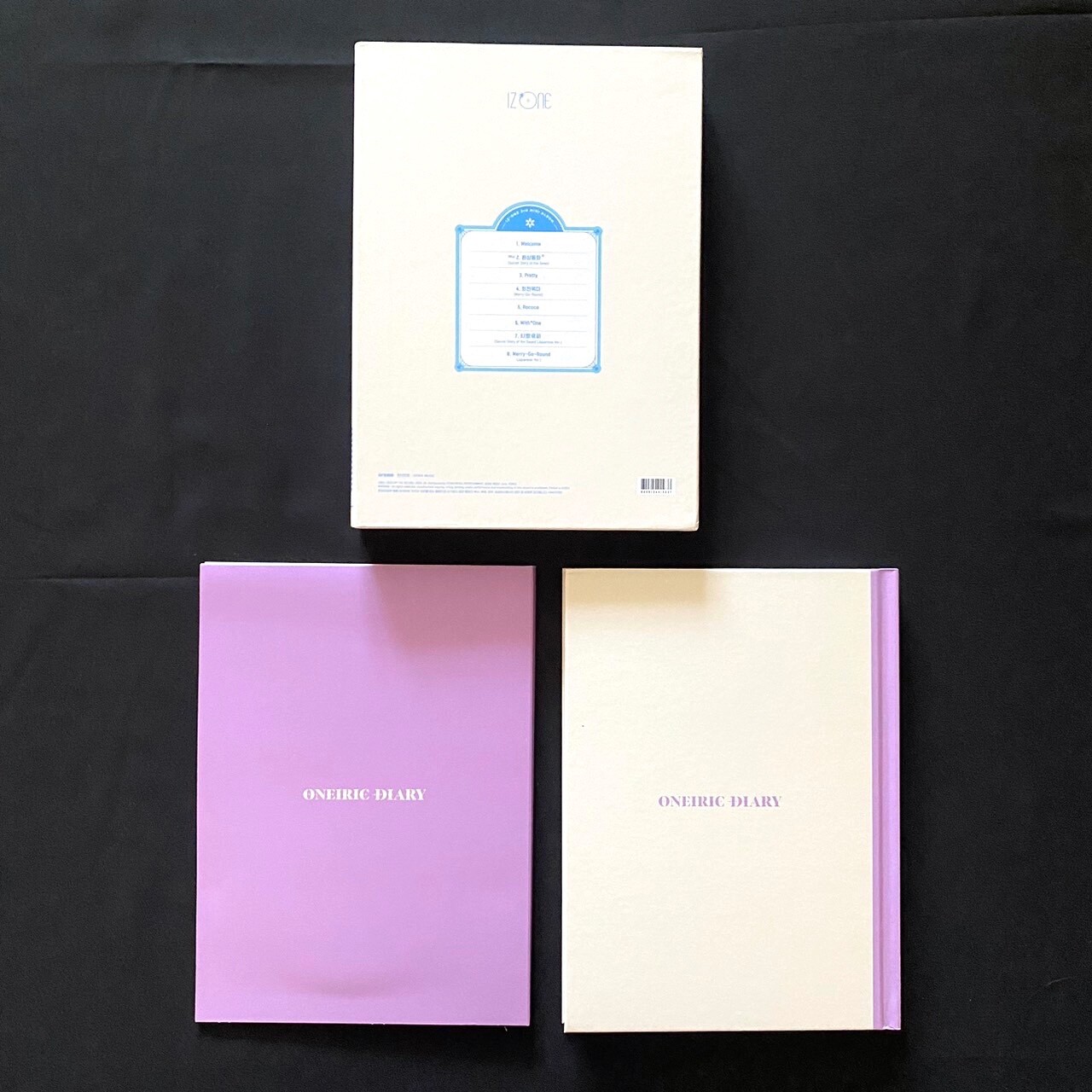 iz*one oneiric diary 3 ver. with Photo cards Yujin complete set IZONE IVE