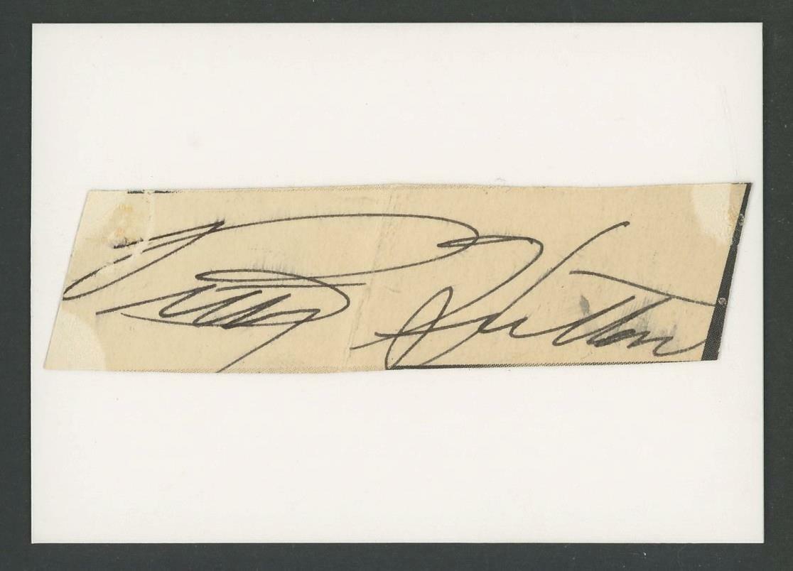 BETTY HUTTON autograph cut | “Annie Get Your Gun” – signed