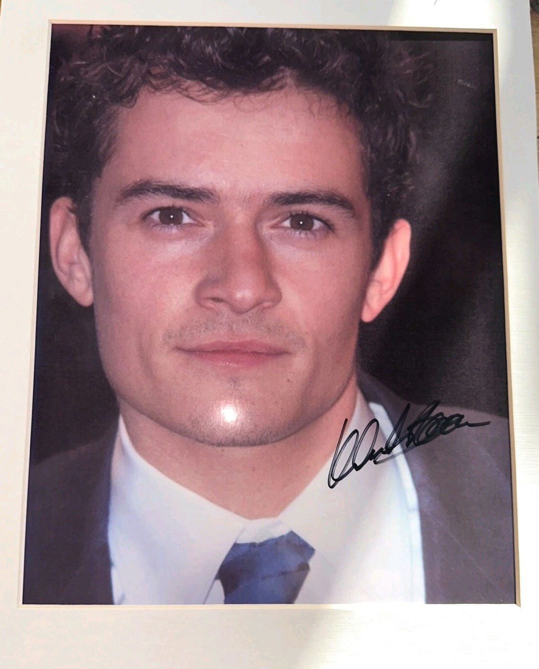 🔥 Rare VTG Orlando Bloom Early 2000s Hand Signed Autographed Photo 8.5″x11″ COA