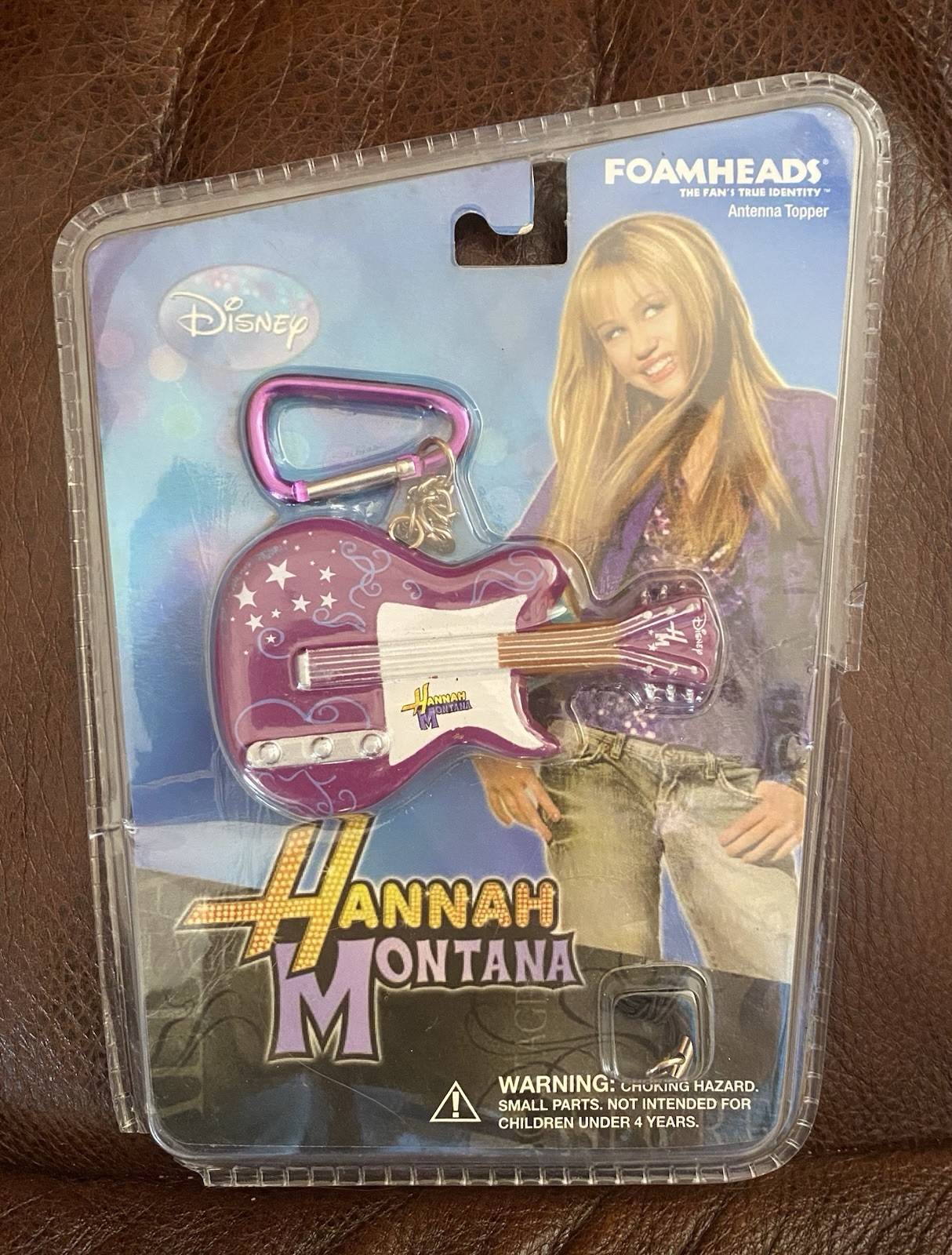 Hannah Montana Foamheads 4 in 1 Key Chain Pencil Antenna Topper Purse Charm