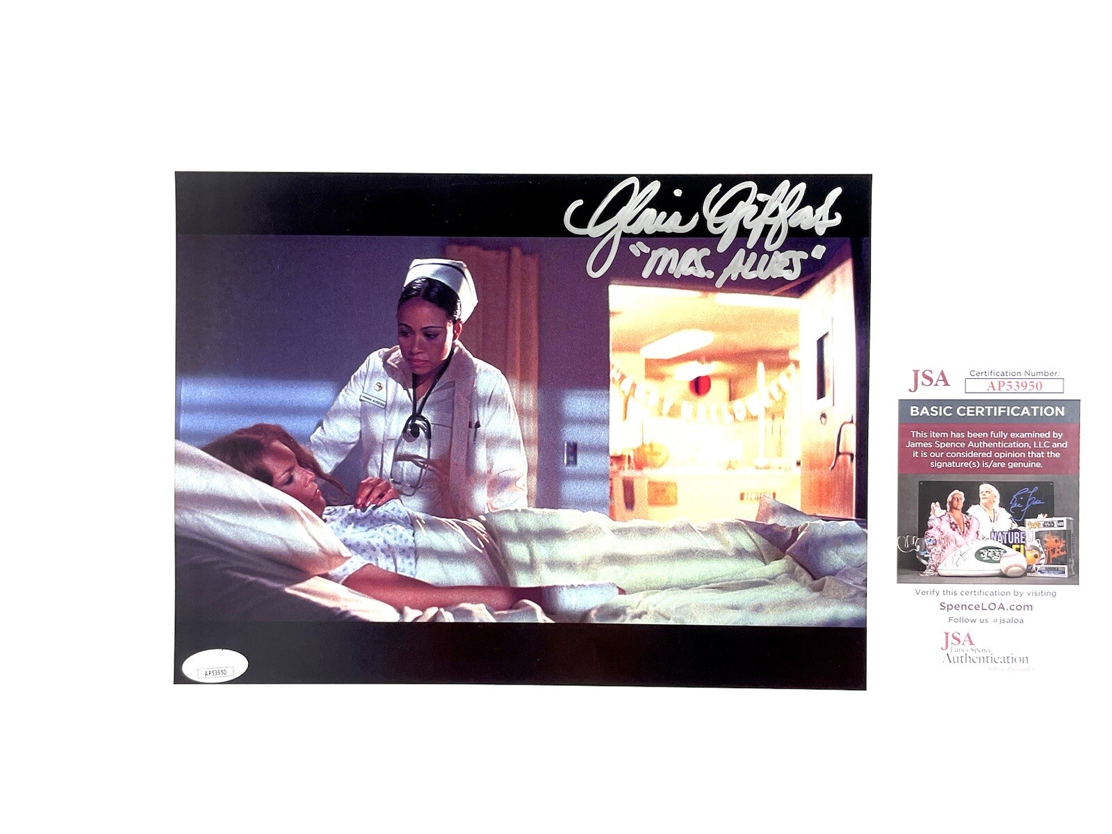 Halloween II 1981 Gloria Gifford Rare Signed Photo Mrs. Alves JSA COA Horror 🎃