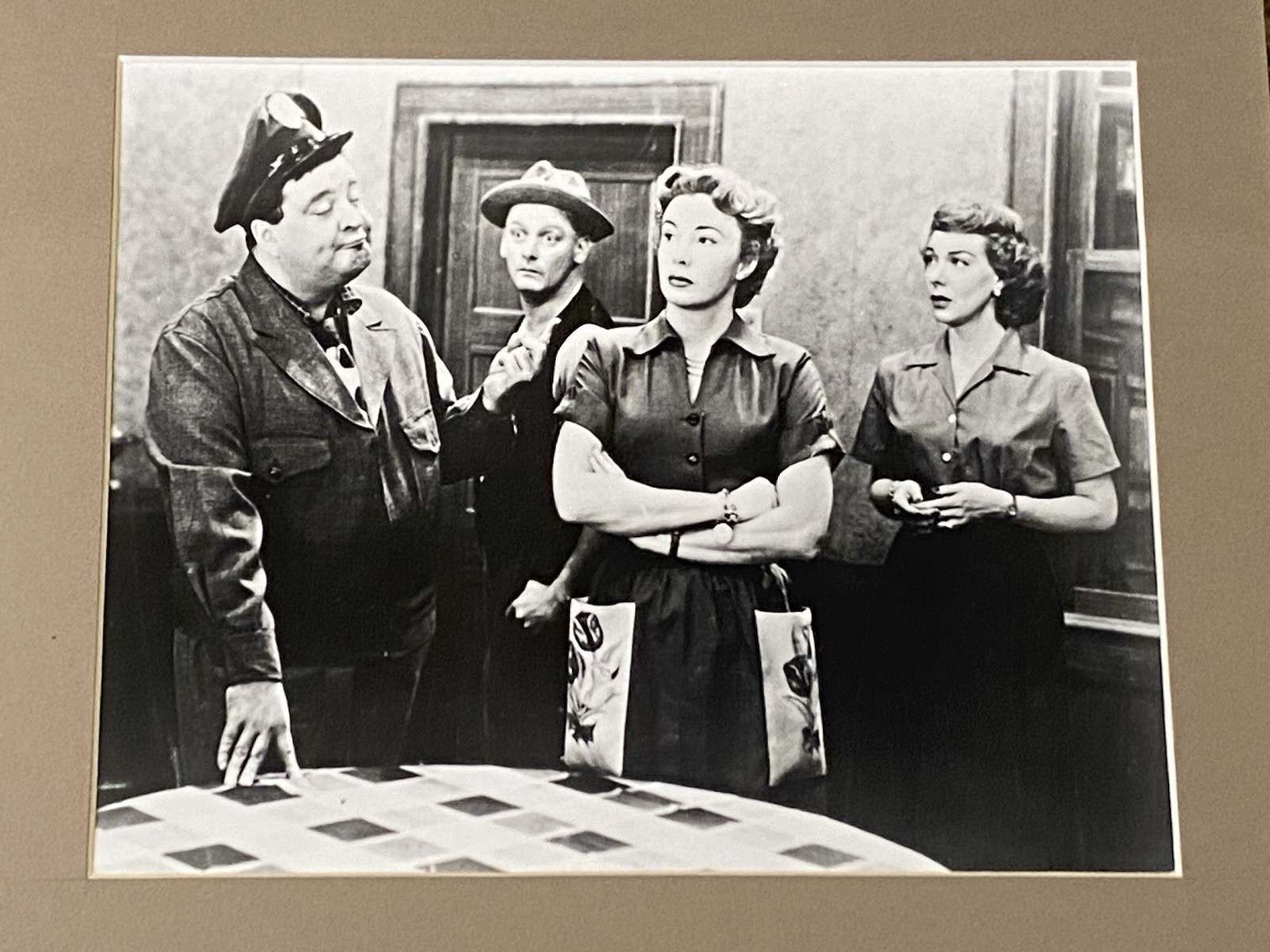 Actress Audrey Meadows & Joyce Randolph Honeymooners Signed Notecards & Picture