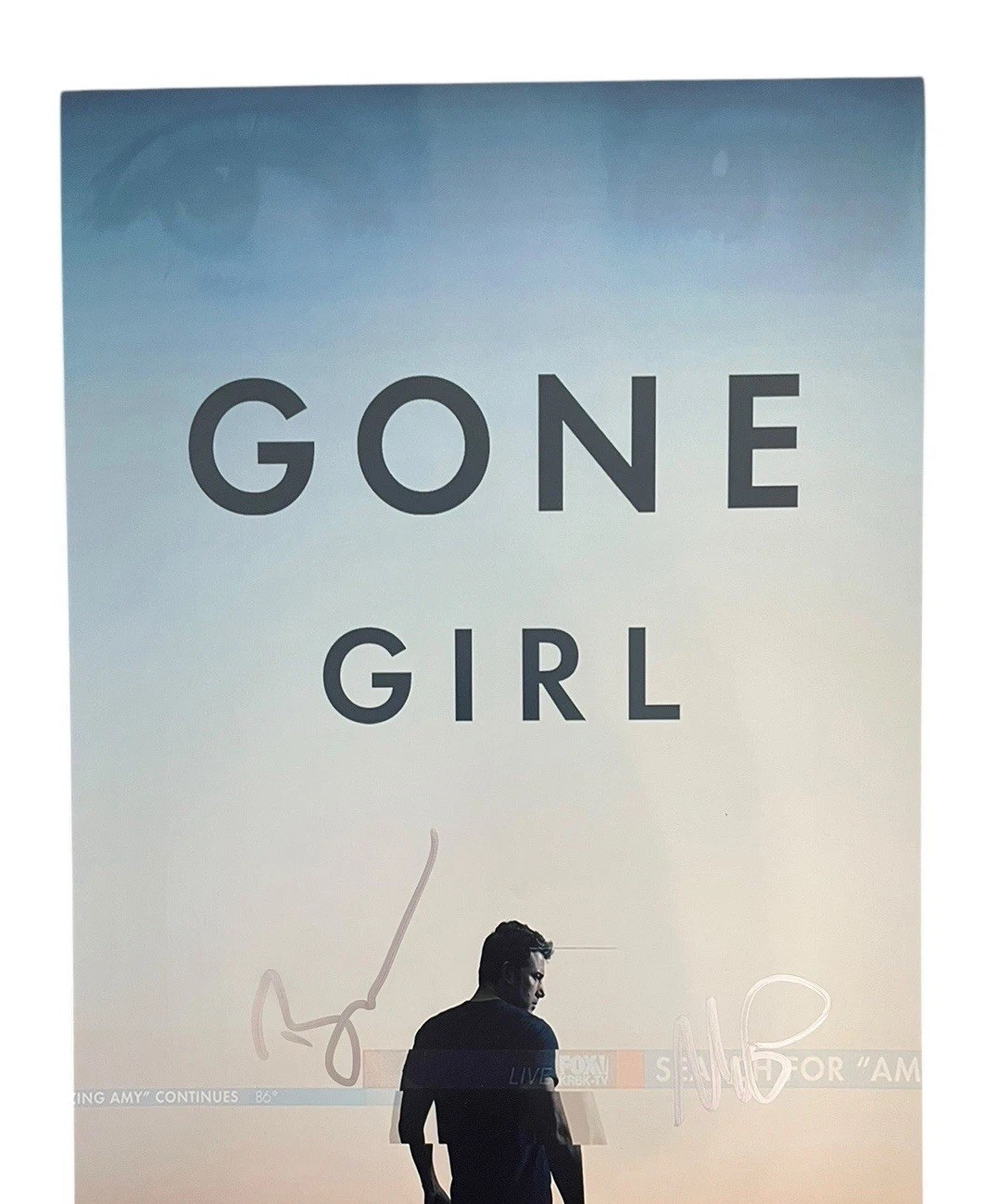 BEN AFFLECK + MISSI PYLE SIGNED AUTOGRAPH “GONE GIRL’ 12×18 PHOTO JSA CERT COA