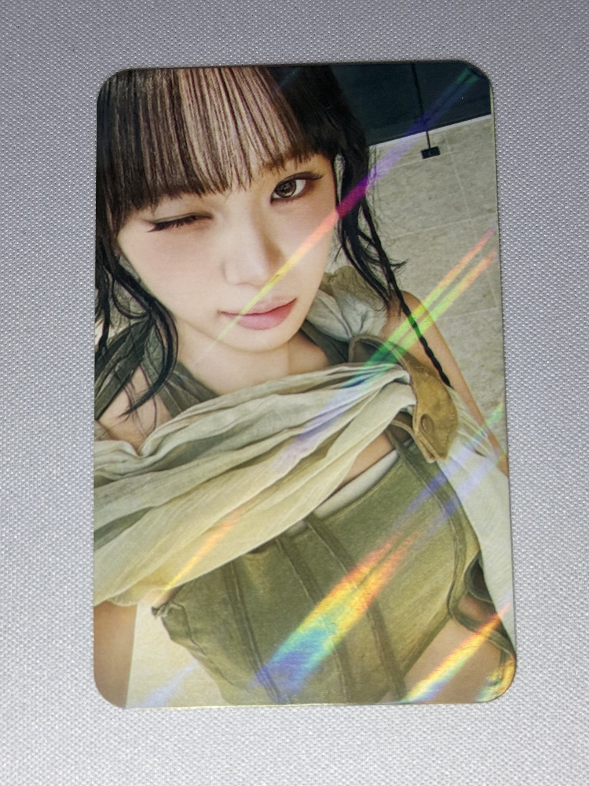 Chaewon LE SSERAFIM Photocard – Pureflow Pt. 1 Kpop Cute Sexy Asian Girl