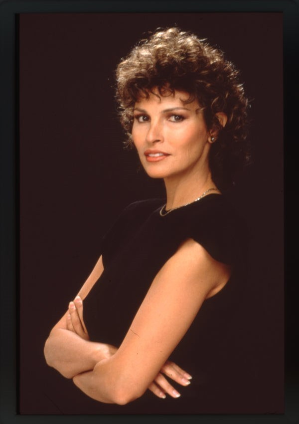 Raquel Welch Original 35mm Transparency 1980’s Studio Glamour Photo Shoot