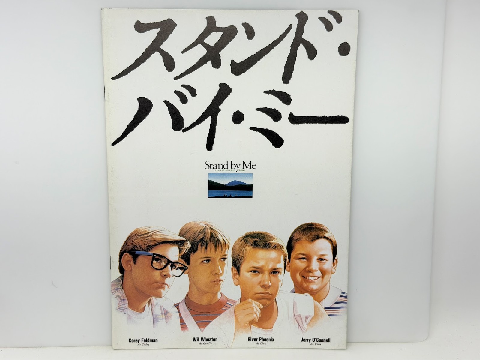 Stand By Me (1986) Vintage Original Japanese Movie Program – Mint Condition