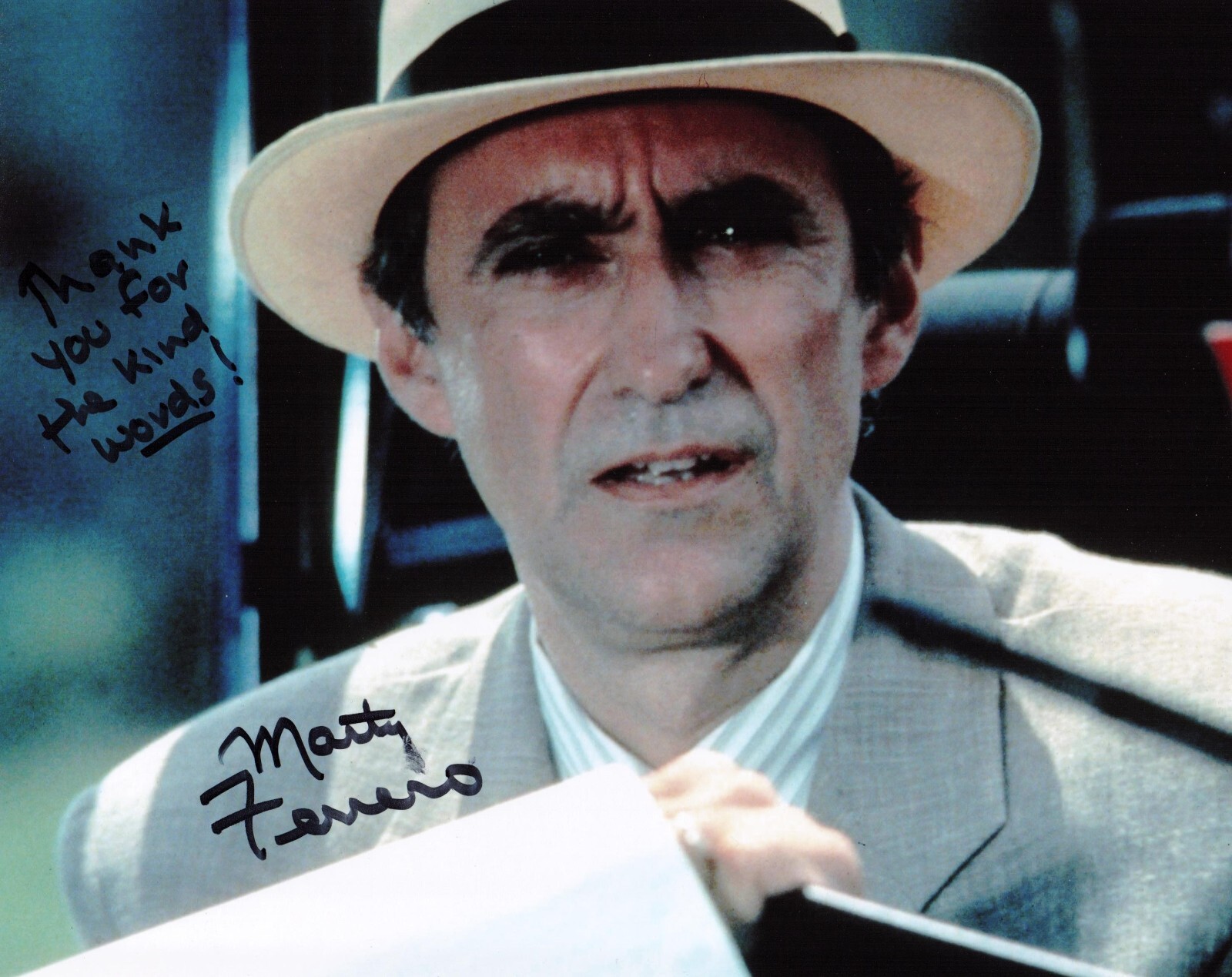 Martin Ferrero signed autographed 8×10 Photo Donald 1993 Jurassic Park