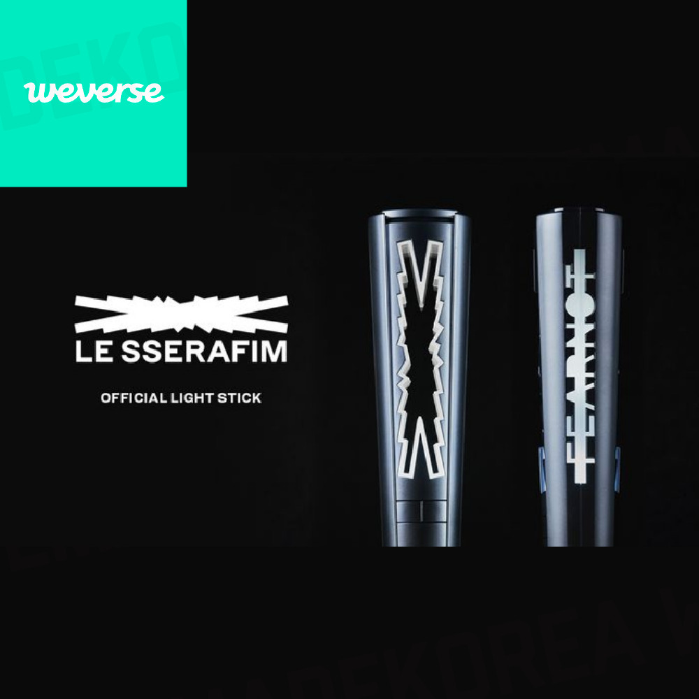 LE SSERAFIM Official Light Stick Fanlight for Concert Cheering Authentic KPOP MD