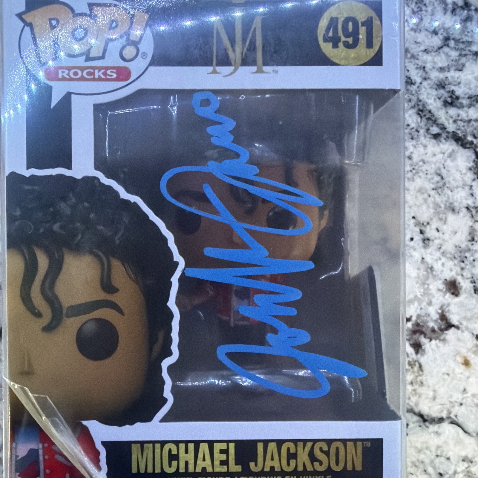 Jaafar Jackson Hand Signed Michael Jackson Funko Pop With Holo COA