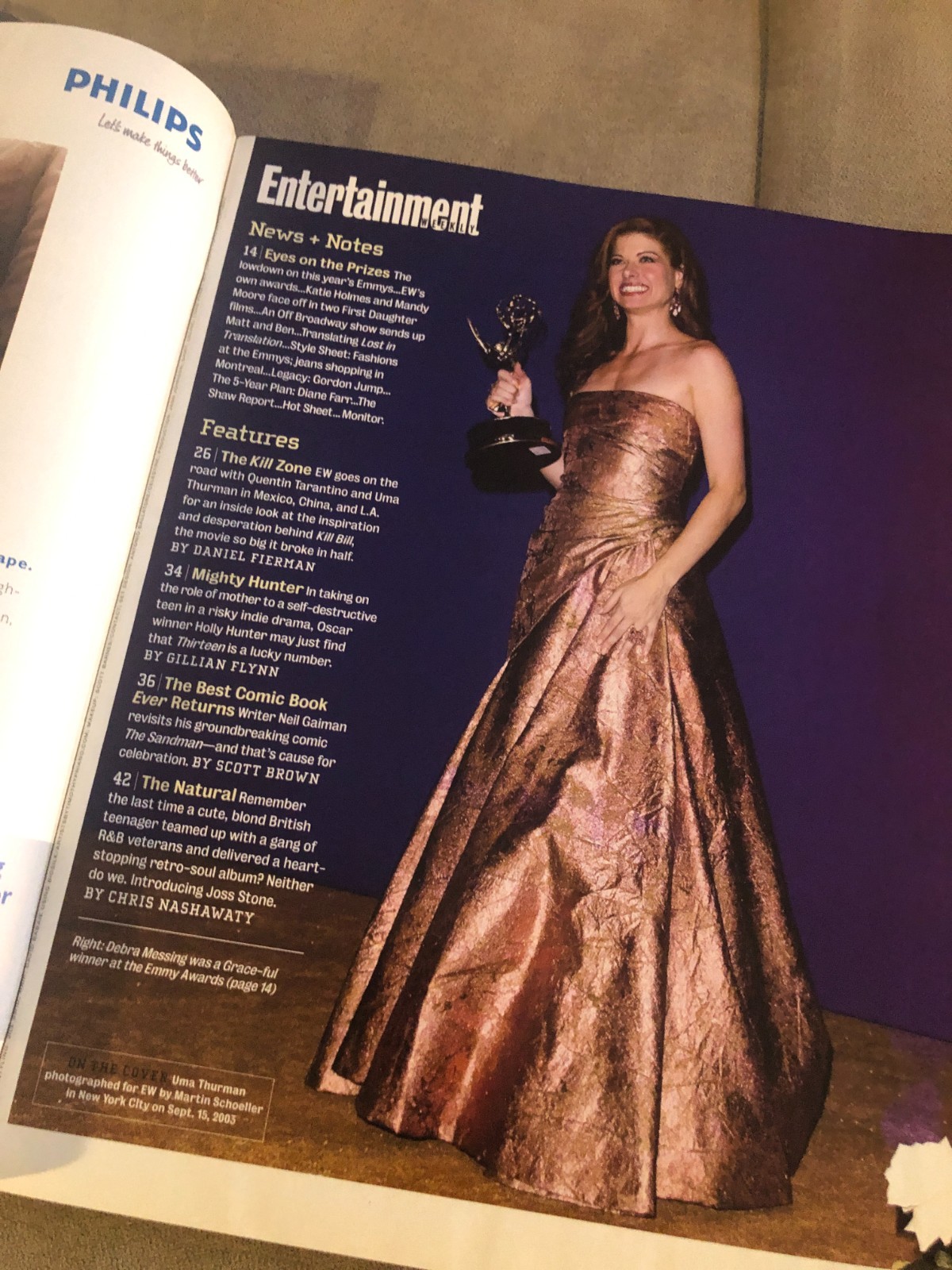 ENTERTAINMENT WEEKLY #731 October 2003 Kill Bill Quentin Taratino Sofia Coppola