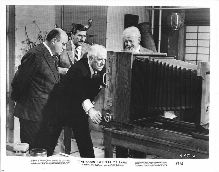 Counterfeiters of Paris original 8×10 photo 1963 Bernard Blier Jean Gabin