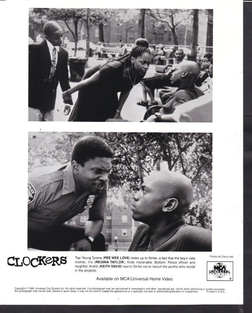 Mekhi Phifer Regina Taylor and Keith David in Clockers 1995 movie photo 48086