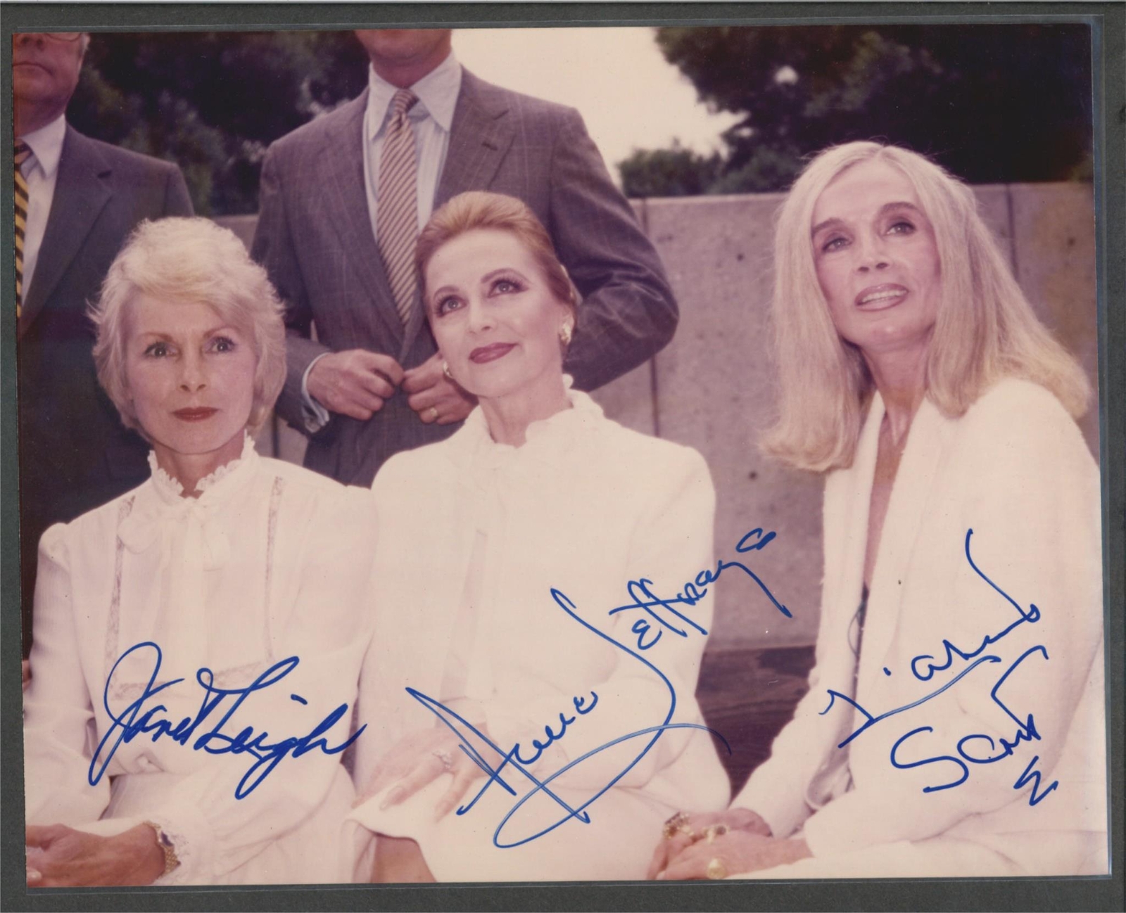 Janet Leigh, Anne Jeffreys, and Lizabeth Scott – Signed Autograph 8×10 Photo