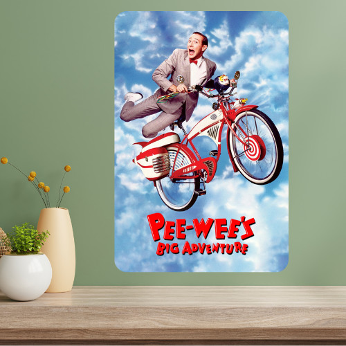 Pee Wee’s Big Adventure Classic Movie Metal Poster Sign
