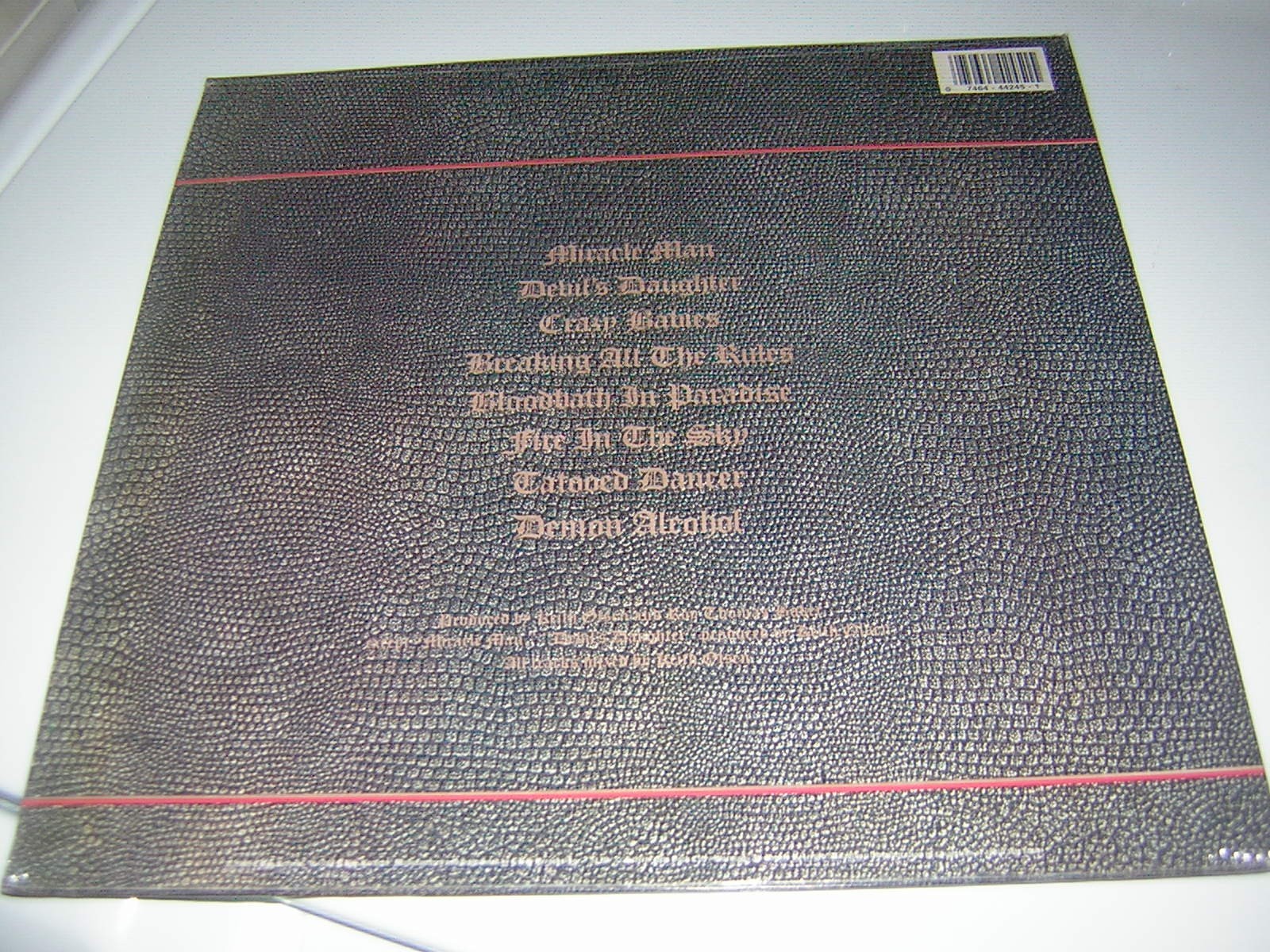 OZZY OSBOURNE LP NO REST FOR THE WICKED 1988 FACTORY SEALED W/HYPE STICKER
