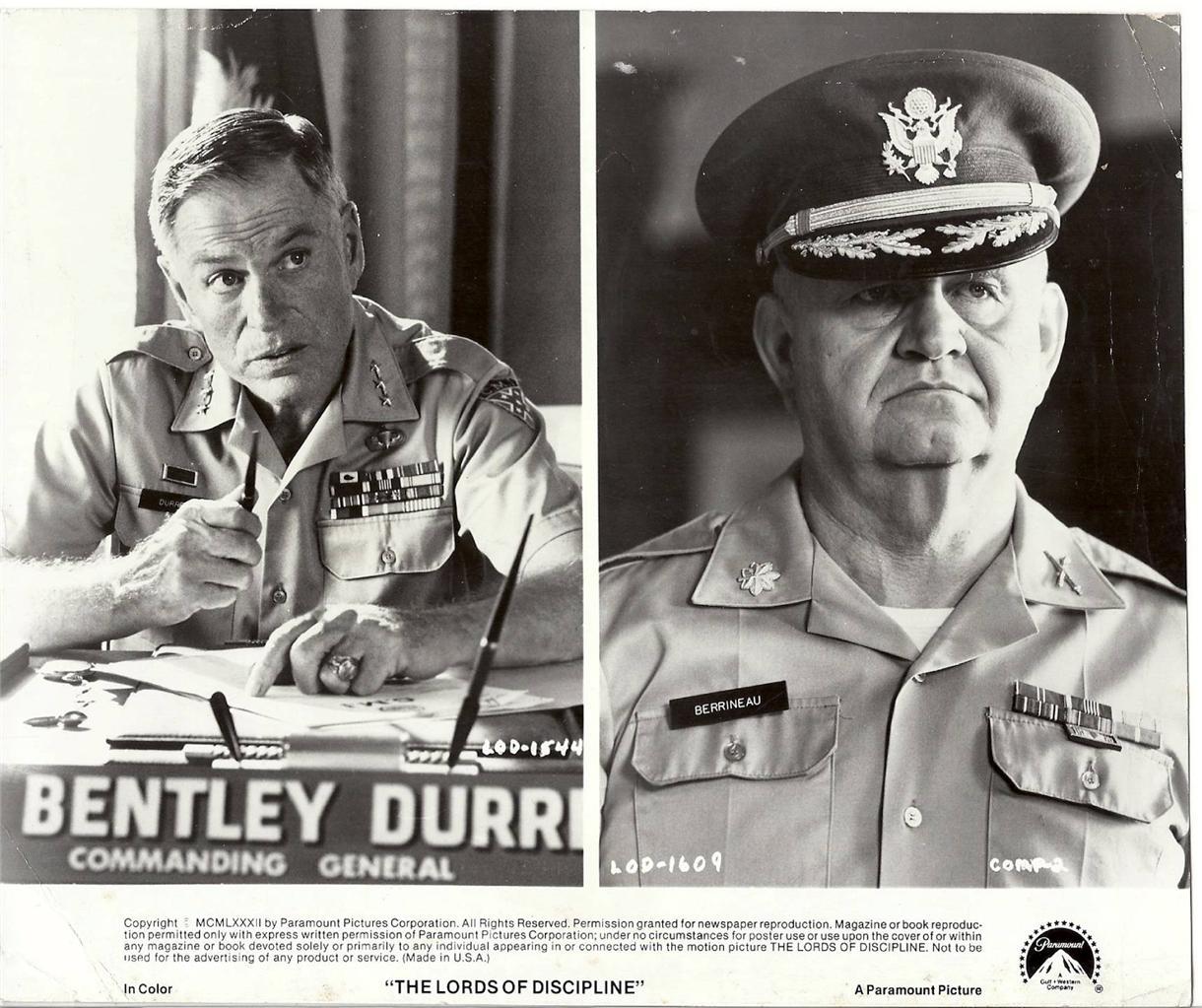 Robert Prosky G.D. Spradlin in The Lords of Discipline 1983 movie photo 11700