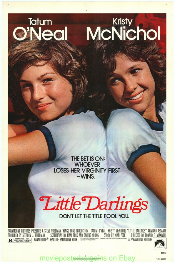 LITTLE DARLINGS MOVIE POSTER ROLLED 27×41 TATUM O’NEAL KRISTY MCNICHOL