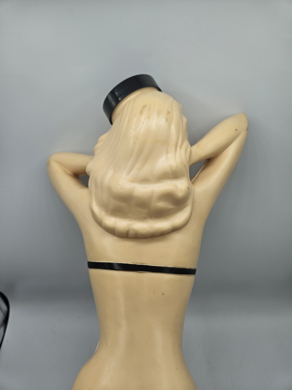 Vintage 1957 Poynter Jayne Mansfield Black Bikini Rubber Hot Water Bottle