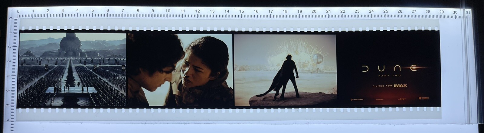 DUNE Part 2 – 70mm IMAX Film Cell Promotional Strip Week #1