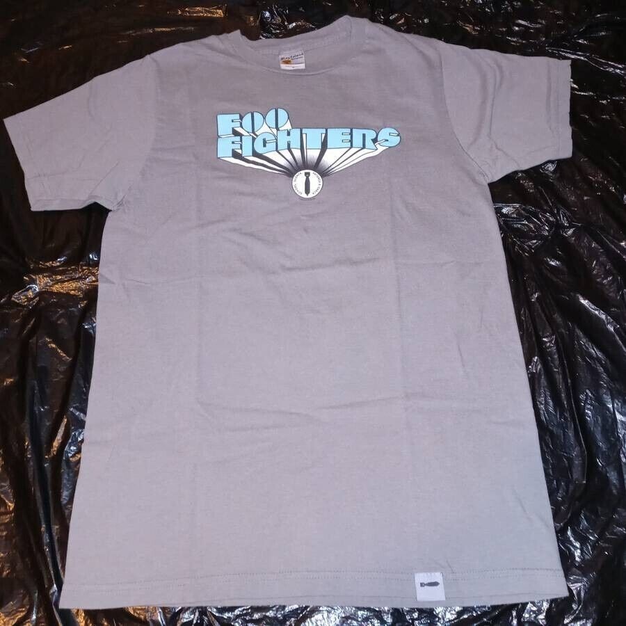 The Foo Fighters Band Dave Grohl / Nirvana Small S 2007 Concert Gray T-Shirt
