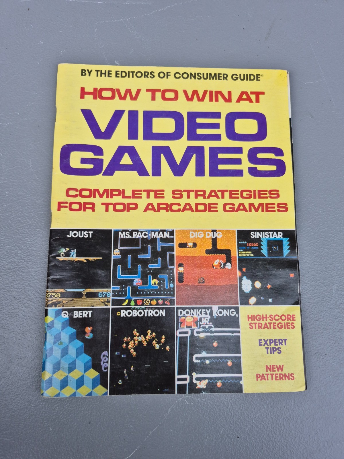 1983 How To Win At Video Games Complete Strategies for Top Arcade Games VINTAGE