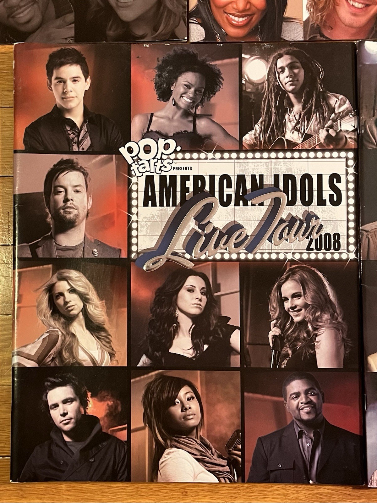 American Idol Live Tour Program Lot 2005-2009 Carrie Underwood Adam Lambert