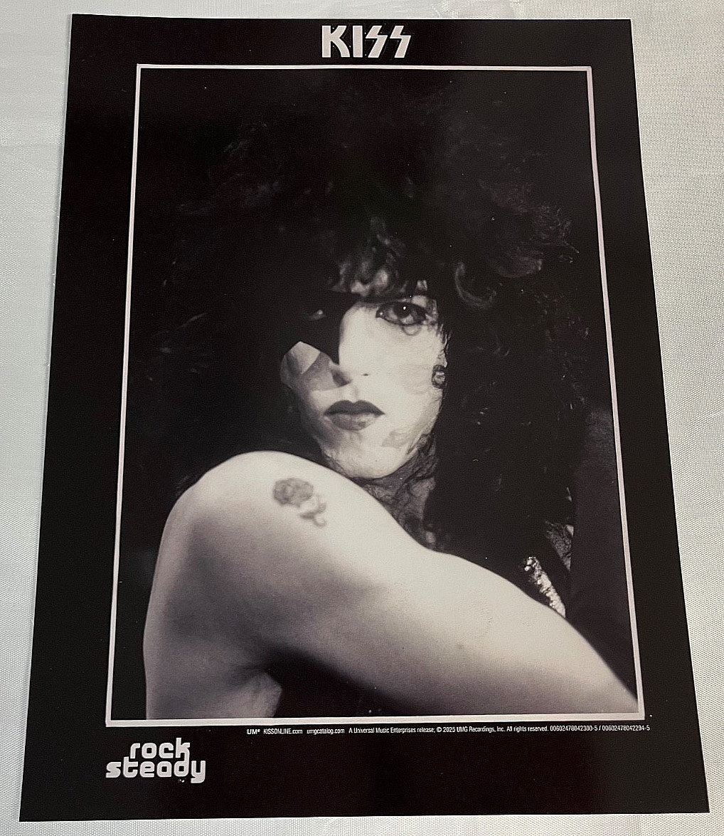 KISS Alive! 4 Black & White Glossy Photos 50th Anniversary Box Set 7.5″X10″ Ace