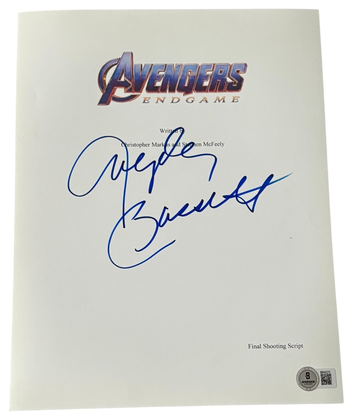 Angela Bassett Signed Autograph Avengers Endgame Full Script Screenplay Beckett