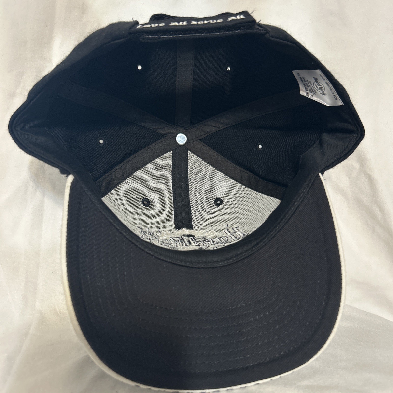 Hard Rock Cafe Adjustable Baseball HAT CAP Black 30th Anniversary Ft Launderdale