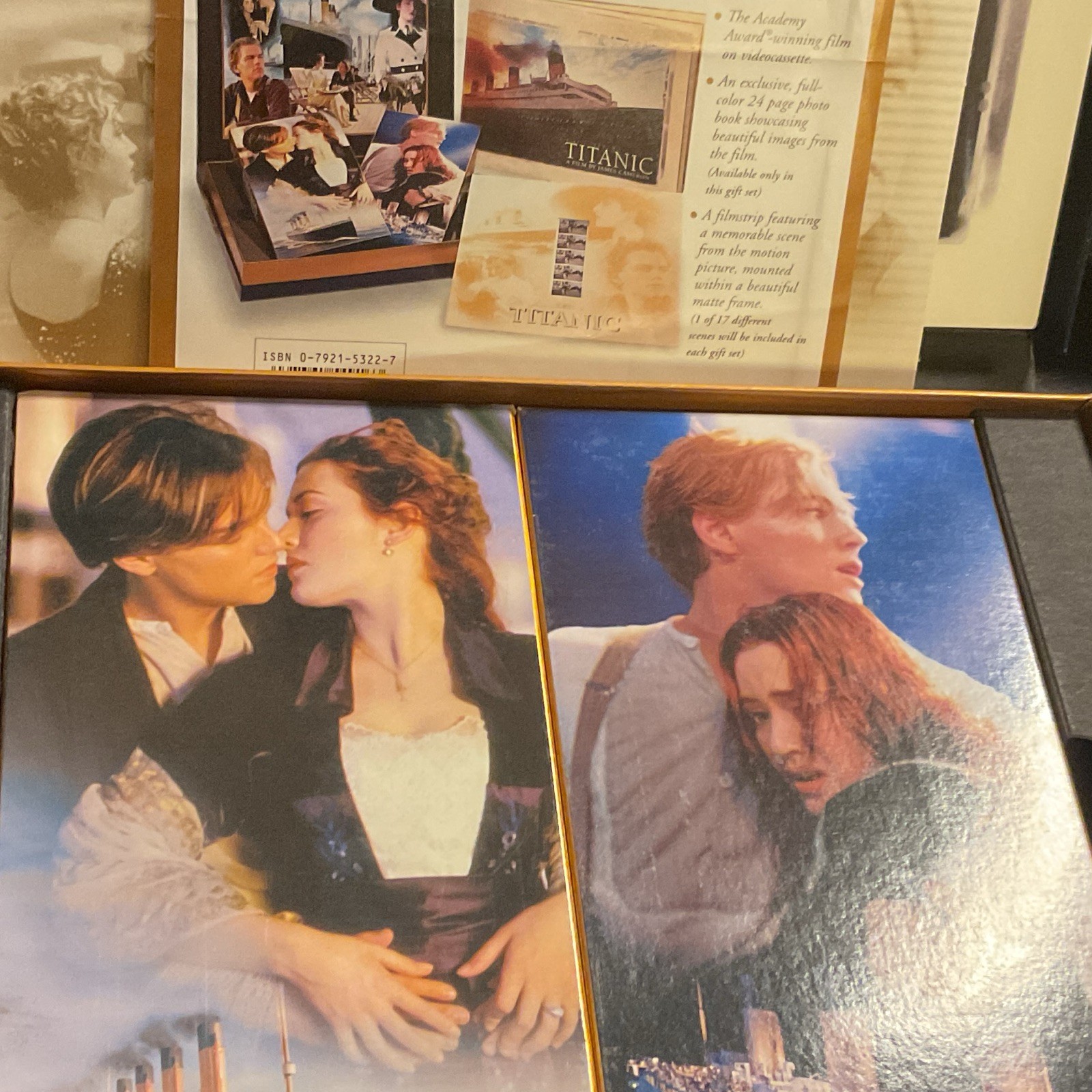 Titanic Collector’s Edition Boxed Set Photo Book & Filmstrip James Cameron PG-13